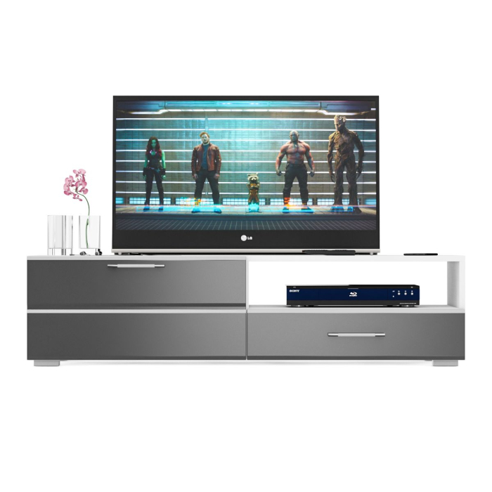 ТВ-тумбы, Тумба под ТВ СВК Ларго 1,4 Белый