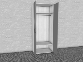 Модульная система Грейс Шкаф ШК-5002  Серый Кашемир