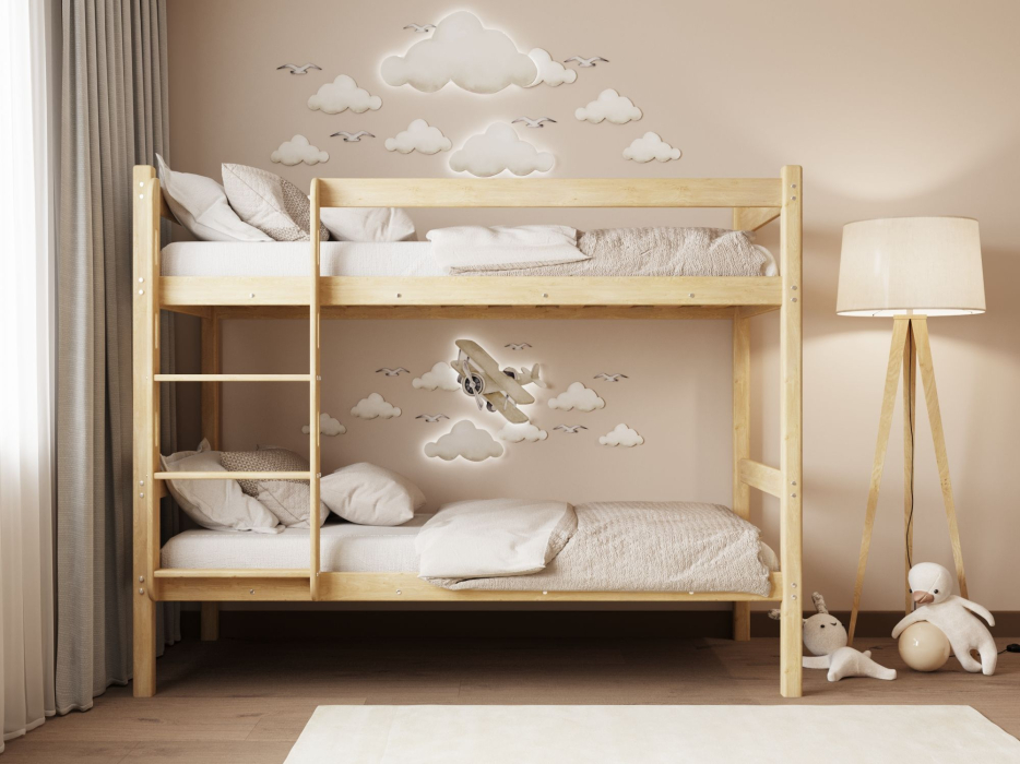 Кровати из массива, Двухъярусная кровать Мартина 90х200