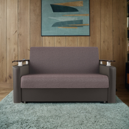 Диван-кровать Шарм 160, рогожка/экокожа