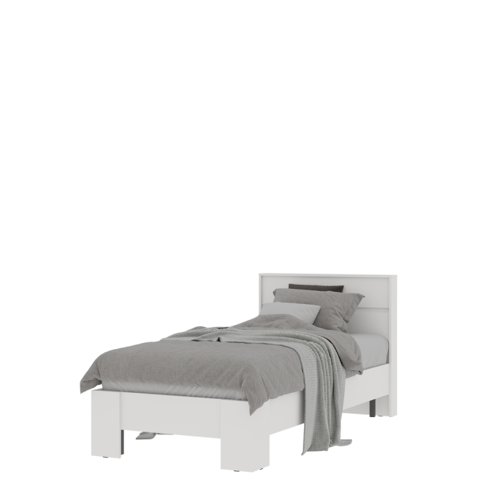 Кровати 90 см, Кровать МС Хелен (900*2000 мм) КР 01