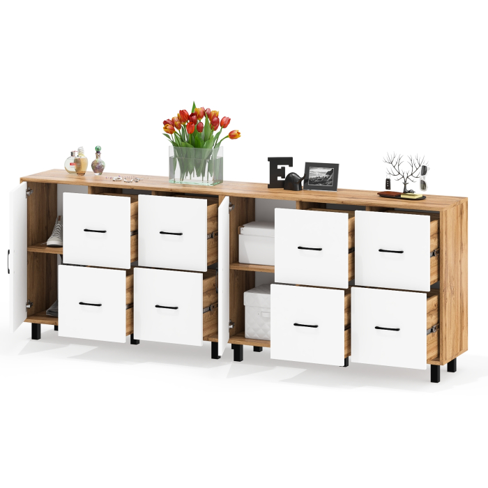 ТВ-тумбы, Два комода РВК 125-1204 с дверкой и 4-мя ящиками