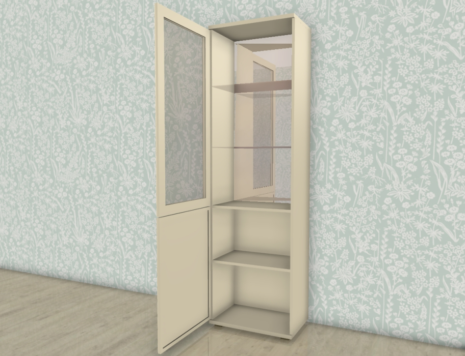 Шкафы одностворчатые, Модульная система Карина Шкаф ШК-1074