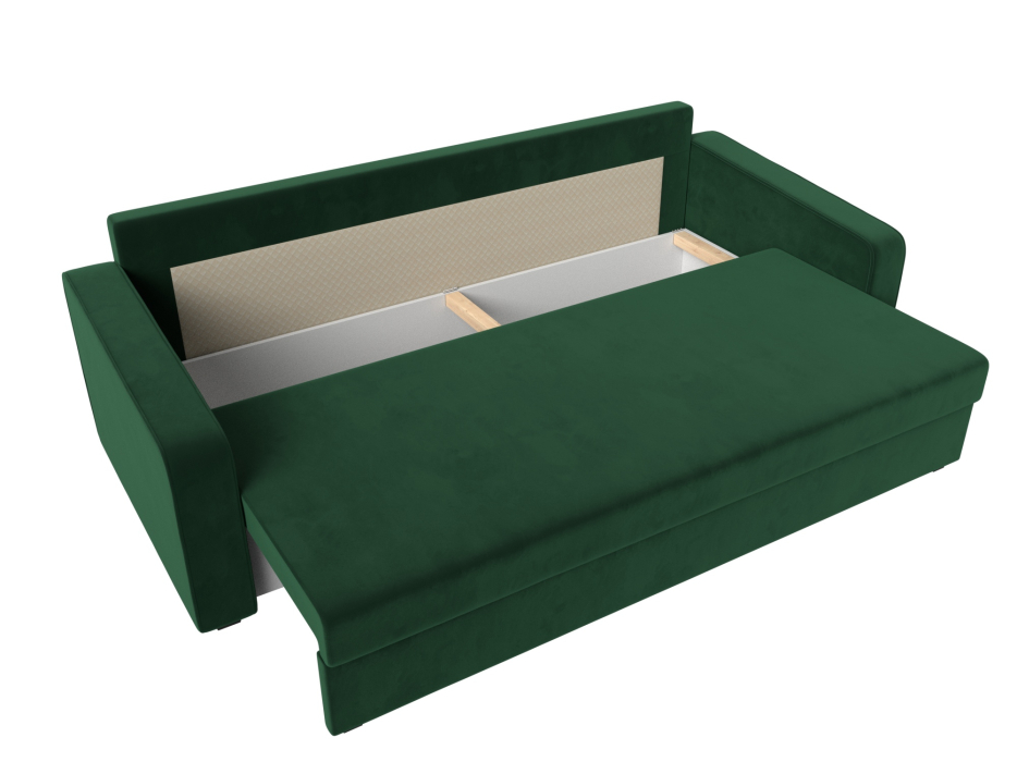 Диваны еврокнижки, Прямой диван Лига-009, велюр