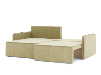 Диван-кровать угловой еврокнижка Блюм, рогожка