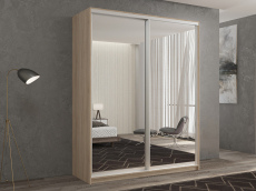 Для одежды, Шкаф-купе 2х дверный Кааппи 1 140х45