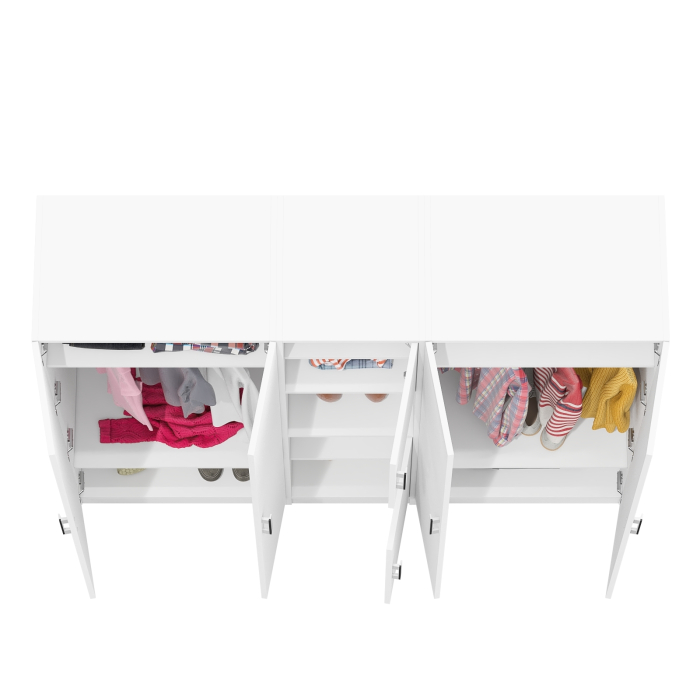 Шкафы двухстворчатые, Стенка из мебельных шкафов СК-9