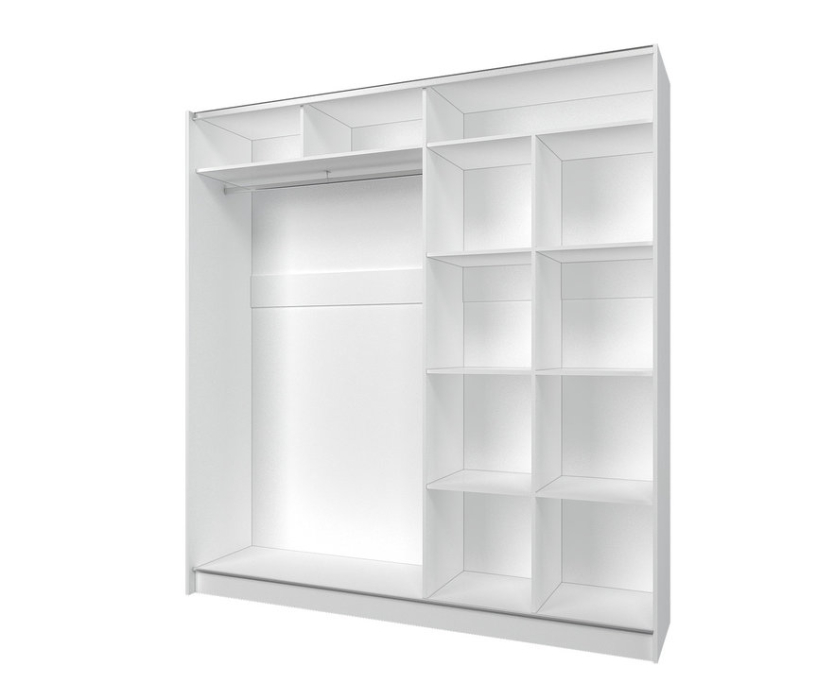 Шкафы-купе, Шкаф-купе Манхеттен М 2146х2300х555, 2 зеркала