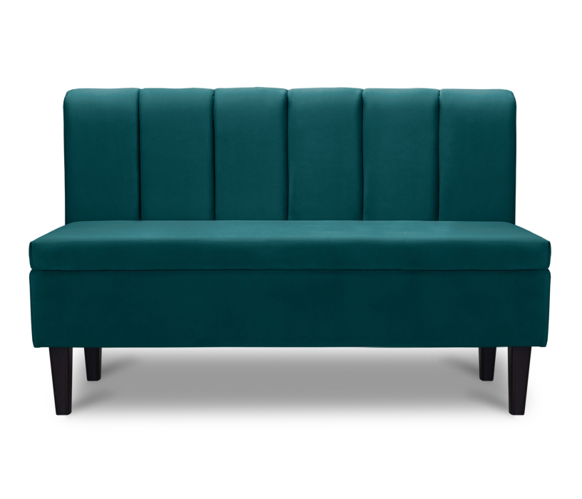 Диваны прямые, Диван прямой на ножках Лео 132, микровелюр