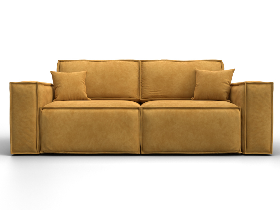 Диваны с ящиком для белья, Диван прямой Лига-081 НПБ, велюр BRUT