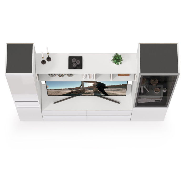 Стенки для гостиной, Стенка для гостиной Сидней Комплектация № 23