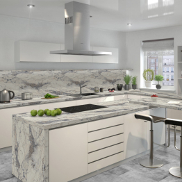 Столешница 1500*595*38 влагостойкая Ботаника 1703_Т