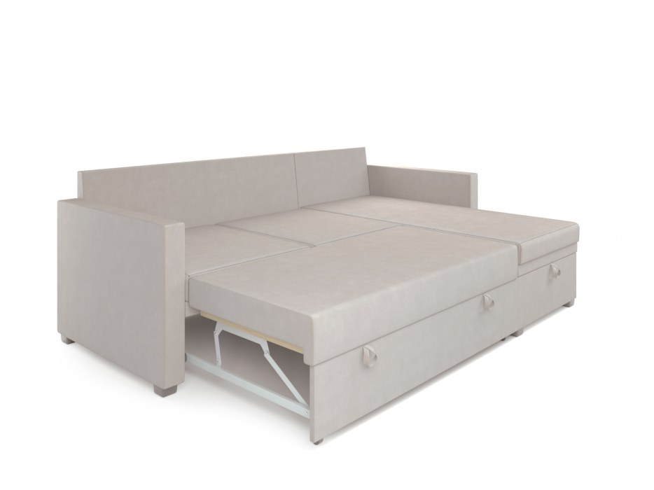 Диваны угловые в гостиную, Угловой диван Франция, вельвет (бархат)