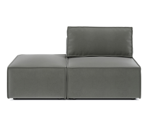 Диван модульный Гамма 170х95х70 см, левый