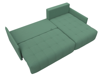 Диван угловой Лига-054 НПБ угол универсальный, рогожка Амур