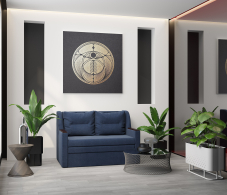 Диваны с ящиком для белья, Диван-кровать Дуэт, Велюр