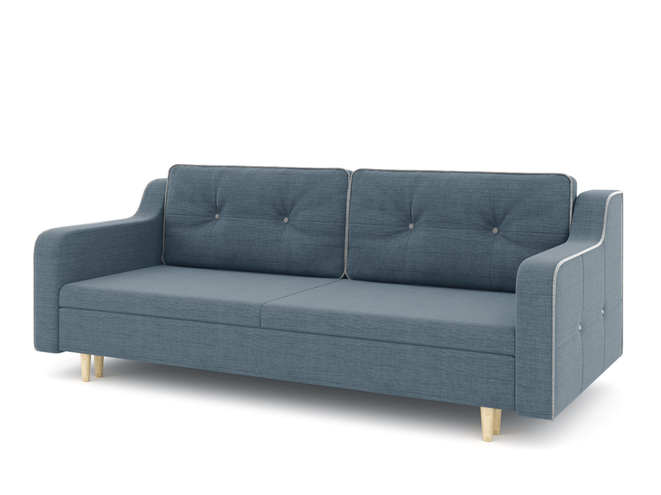 Диваны еврокнижки, Диван-кровать еврокнижка-пантограф Оникс, рогожка