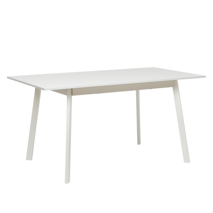 Обеденные столы, Стол раздвижной Leset Флоу 2Р опора белая, Металл Белый