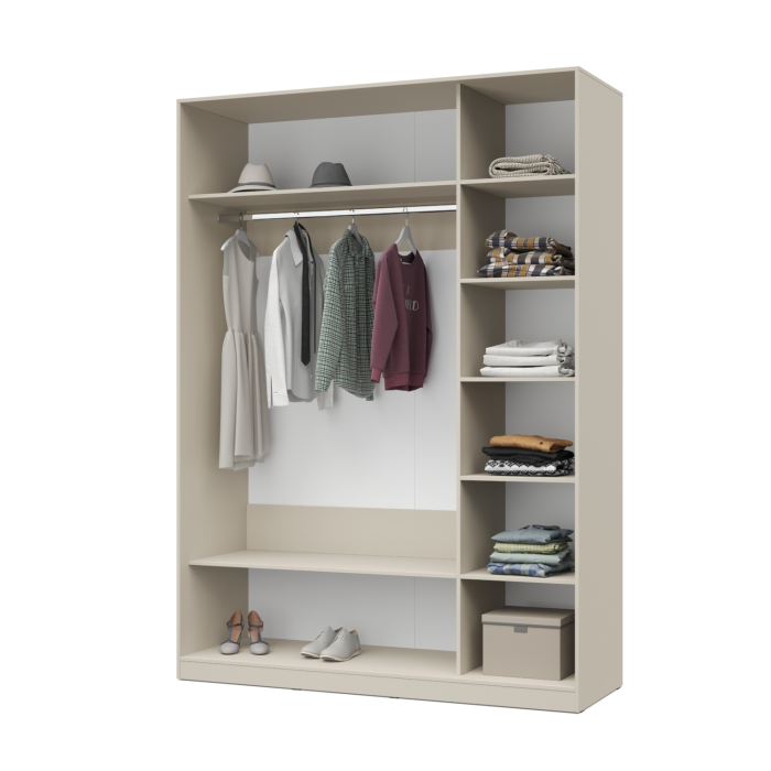 Шкафы-купе 2-х дверные, Шкаф-купе 2-дв  Роланд Р171  (в2360*ш1700*г590)