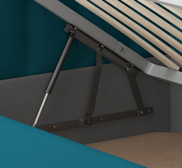 Кровати с мягким изголовьем, Кровать односпальная Меркурий-3 120х200