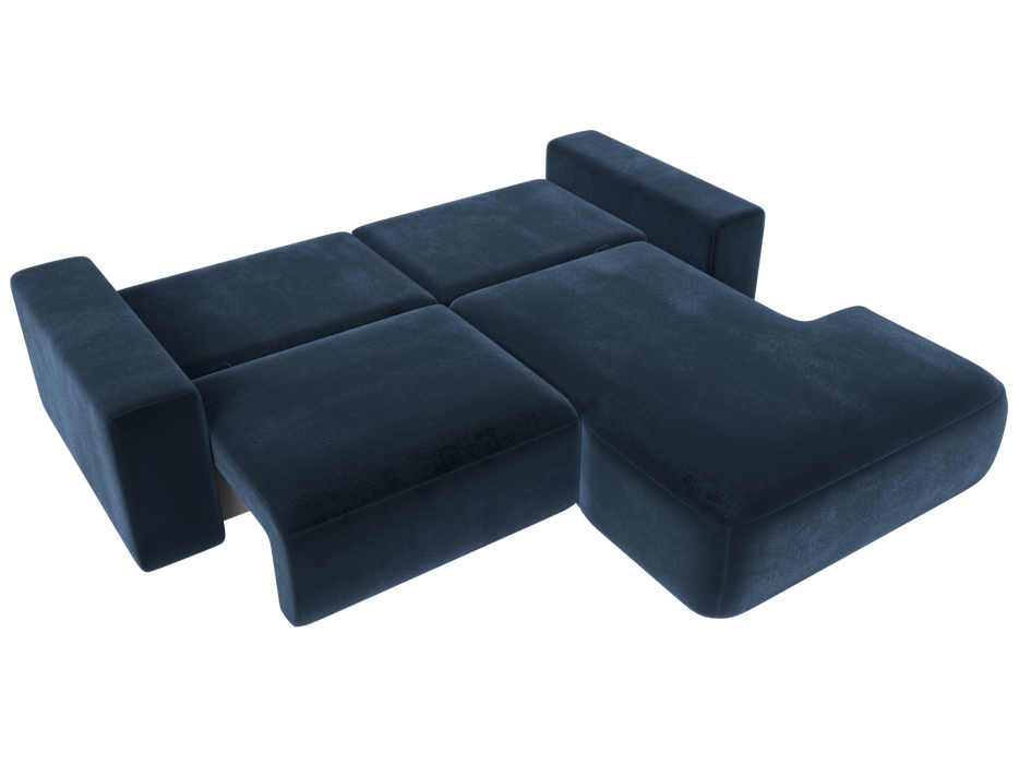 Диваны угловые в гостиную, Диван угловой Лига-036 НПБ Классик правый угол, велюр TOWER 