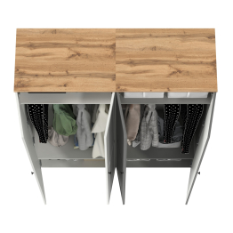 Два шкафа для одежды в прихожую Остин