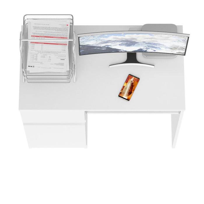 Детские столы, Стол компьютерный Мори МС-1 левый