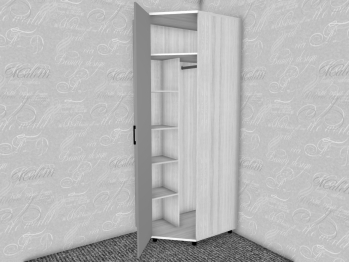 Модульная система Грейс Шкаф ШК-5017  Снежный Ясень