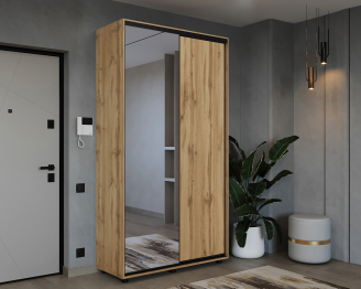 Шкаф-купе PRIME, 120х45 с зеркалом