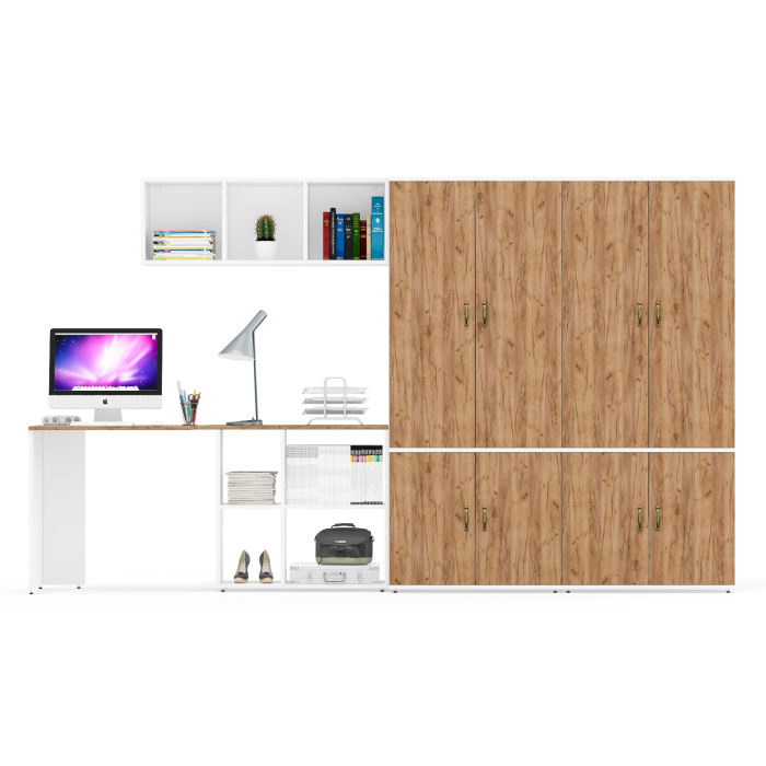 Домашние кабинеты, Модульная мебель для детской комнаты Лидер-8 № 53