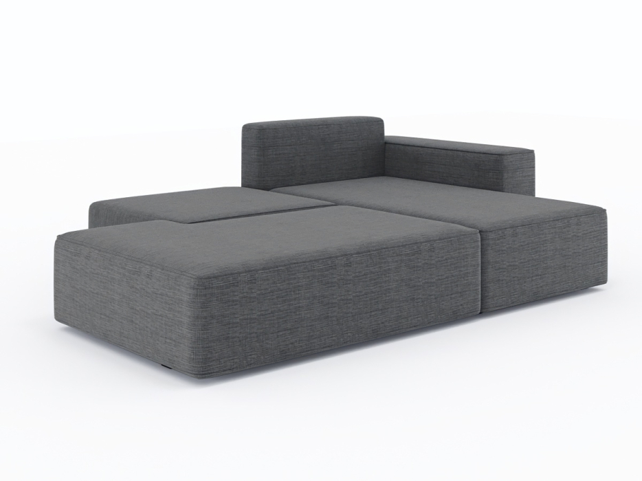 Диваны угловые в гостиную, Диван-кровать угловой Кензо еврокнижка, рогожка Люкс