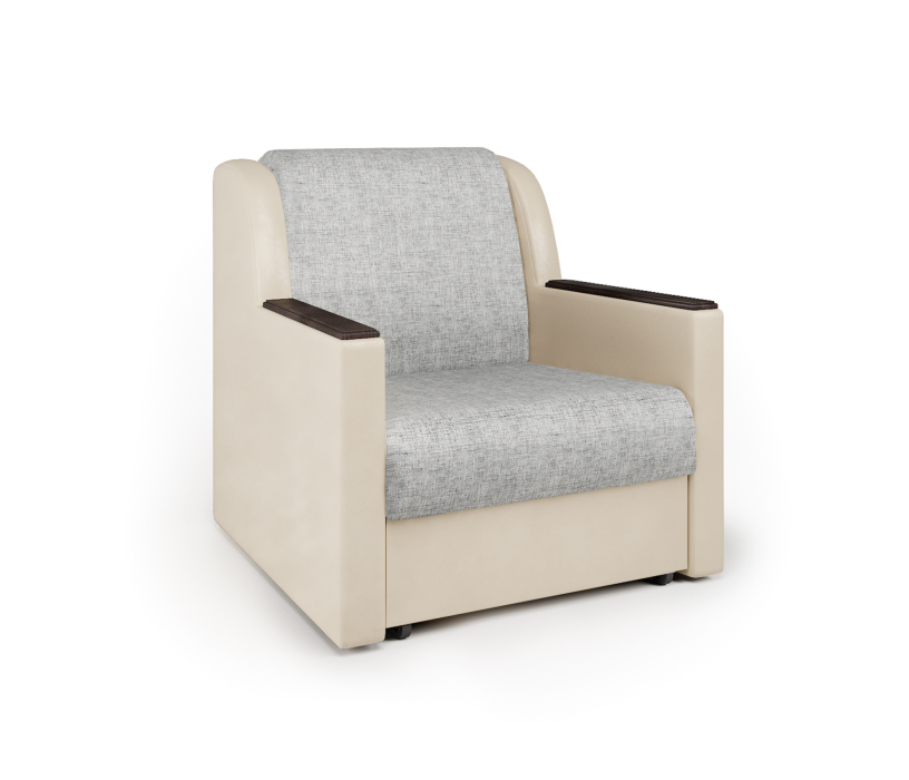 Кресла-кровати, Кресло-кровать Аккорд Д, экокожа/шенилл