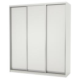 Шкаф-купе 3-х дв. Премиум с полками и со штангами 180х60х220