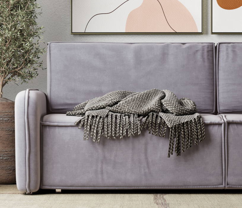 Диваны еврокнижки, Диван-кровать Сенатор, велюр