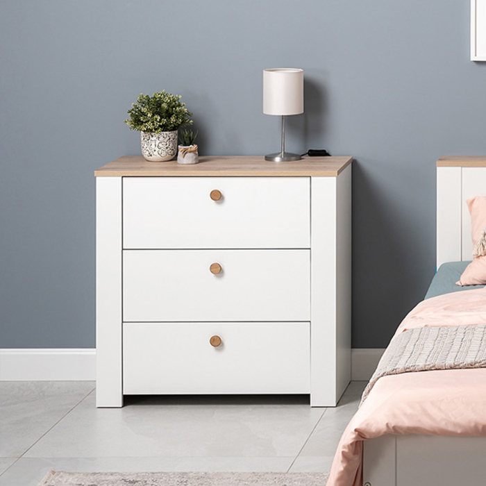 Комоды, Комод три ящика Джастин 16.228.03