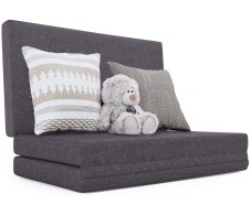 Банкетка в прихожую, Пуф трансформер Шаг 120, рогожка