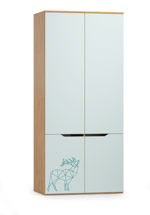 Парты, Уголок школьника со шкафом для одежды Гудвин № 18