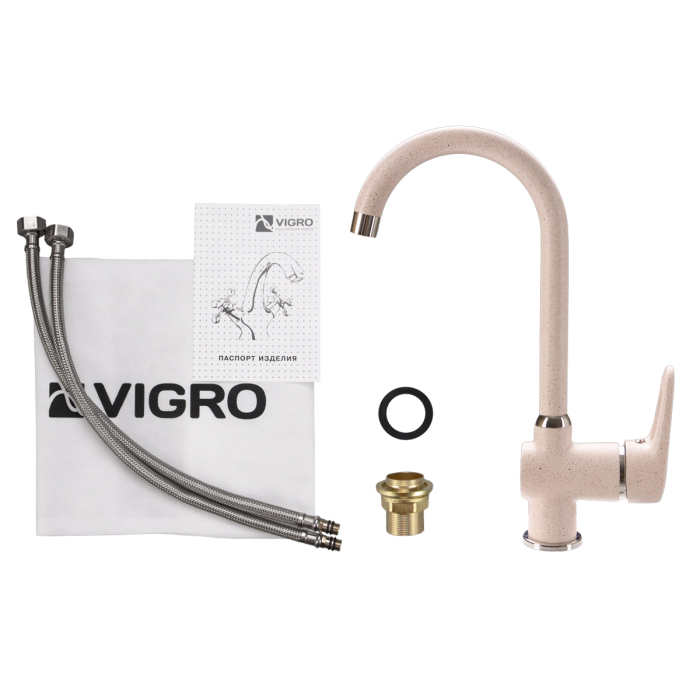 Смесители, Смеситель кран для кухни VIGRO VG902