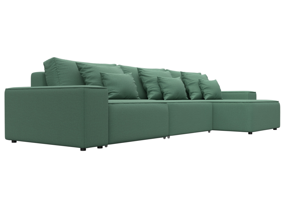 Диваны угловые в гостиную, Диван угловой Лига-074 угол универсальный, рогожка Амур