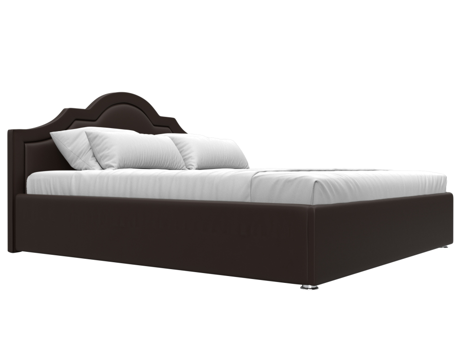 Мягкая кровать, Кровать интерьерная Афина 180, экокожа