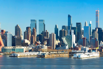 Интерьерная панель из стекла 900*600*6 мм MGF96_мегаполис