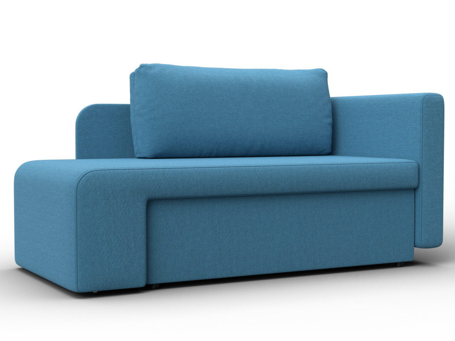 Маленькие спальные диваны, Кушетка Лига-097, рогожка Амур