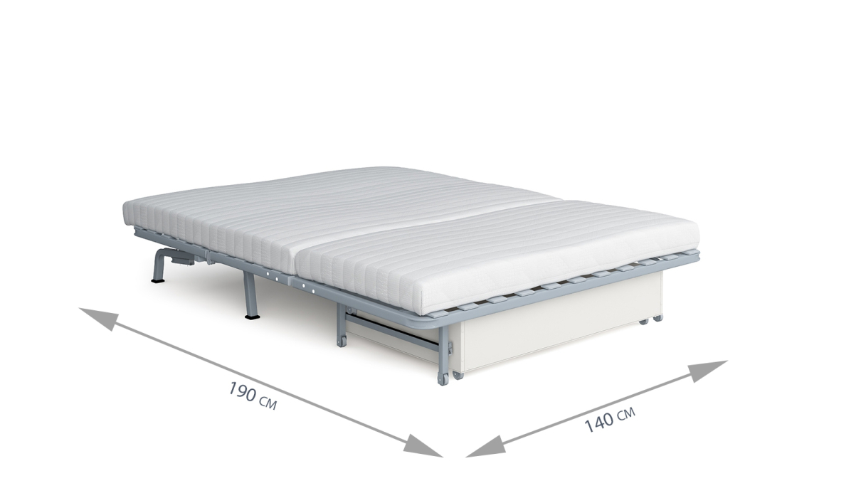 Маленькие диваны, Диван-кровать Вилли серый