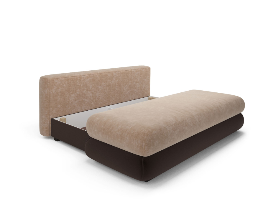 Диваны кровати со спальным местом, Диван прямой еврокнижка Фиджи (Кордрой)