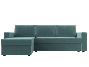 Угловой диван Траумберг Лайт левый угол, велюр