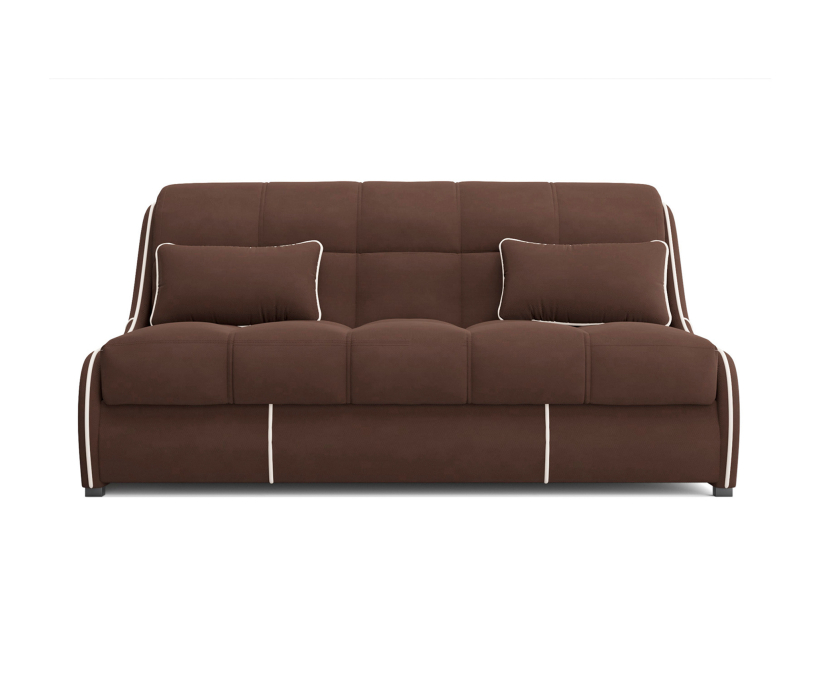 Диваны кровати со спальным местом, Диван Рио 1,6 велюр/кант кожзам