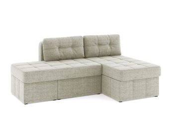 Диван-кровать угловой Оливер Люкс еврокнижка-трансформер, рогожка