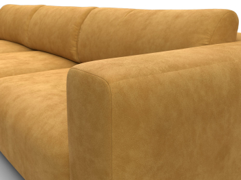 Диван угловой Лига-066 НПБ Лонг угол левый, велюр BRUT