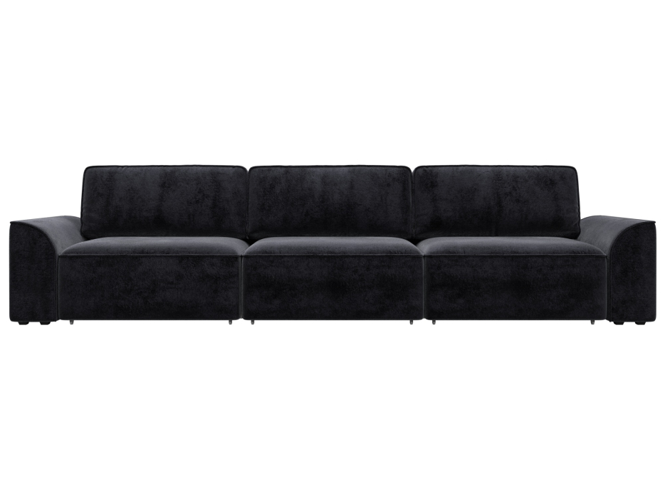 Диваны еврокнижки, Диван прямой Лига-048 НПБ Лонг, велюр TOWER