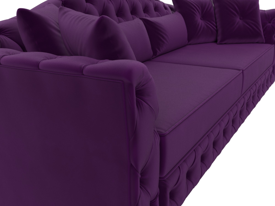 Диваны кровати со спальным местом, Прямой диван Артис, микровельвет